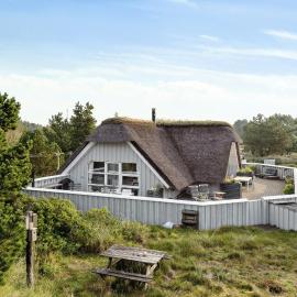 Thatched House Near Wadden Sea Nature