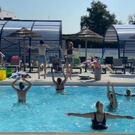 Camping 3 étoiles - Piscine - ccbga00, hotell sihtkohas Saint-Gérons