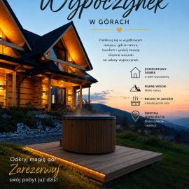 Hygge Tatra Luxury Chalet - Domki z Balią – hotel w Murzasichlu