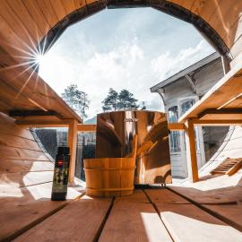 K Style Chalet Alpine Loft with Private Sauna