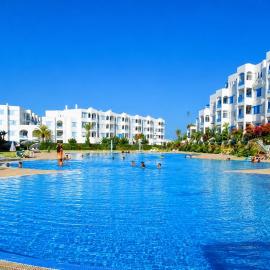 Relaxing Apartment with Pool in Jawhara Smir