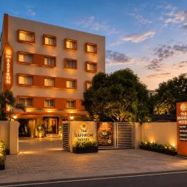 Viesnīca The Saffron Hotel pilsētā Bhubanešvara