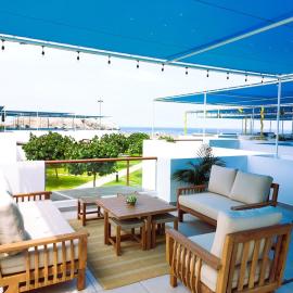 Casa de playa en condominio Kannes Vista al mar、San Antonioのホテル