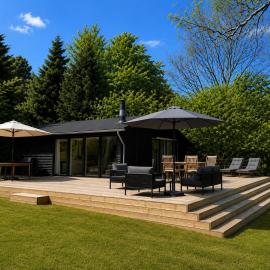 Liseleje sommerhus på naturgrund, khách sạn ở Melby