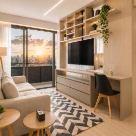 3301 Studio Premium - Centro CWB com garagem