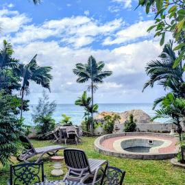 Le roché de machabée la maison au bord de la mer, hotel a Machabee