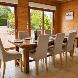 Grand chalet de bord de mer