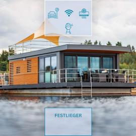 Floatinghouse Skyline, hotel v mestu Klitten