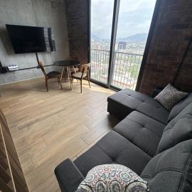 28th floor loft in downtown Monterrey