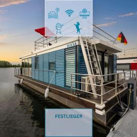 Floatinghouse Topas, hotel in Zehdenick