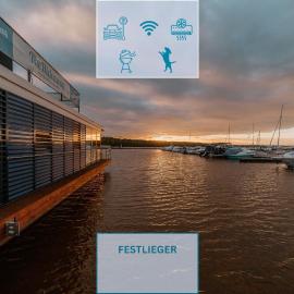 Floatinghouse Hideaway LP25，Klitten的飯店