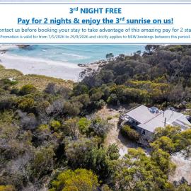 The Shack - Beachside At Binalong, hotel in Binalong Bay