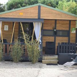 Chalet clim, TV - 2 pers. - API-1-52-2795, Hotel in Noves