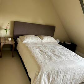 Private attic room with workspace & water view, hotel v destinácii Haarlem