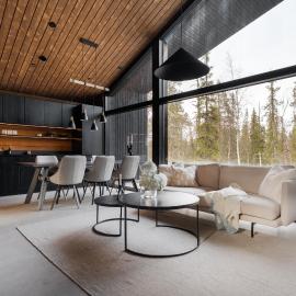 A modern, cozy, and fully equipped villa, hotell i Ylläs