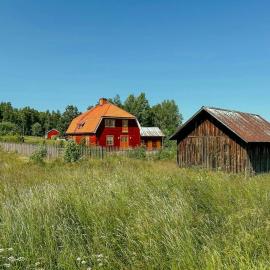 Red House From 1921 By The Vasaloppet Trail, hotelli kohteessa Älvdalen