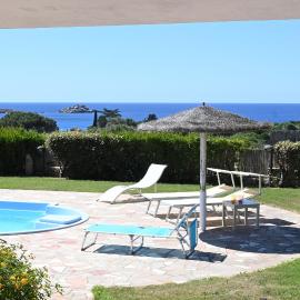 Villa con piscina a Perda Longa, 2 camere da letto e 2 bagni