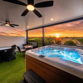 Luxury 4BR Villa Private Jacuzzi & Billiard