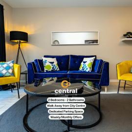 Trades Lane by CENTRAL SERVICED APARTMENTS - Walk Away From City Centre - 2 Bedrooms - 2 Bathrooms - Smart TVs in All Rooms - Dedicated Parking Space - Fully Equipped - Ground Floor - Walk Away From Dundee Bus & Train Station, hotel Dundee-ben