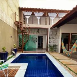 Casa 3 amores PREÁ, vento, charme, piscina e 2 quartos