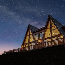 Lakeside A-Frame X2 Pickleball Hot Tub Sauna