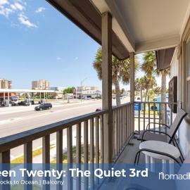 Be A Nomad - Walk to Beach - 3 Bedroom Sleeps 8 - Balcony - Jacksonville Beach, hotel in Jacksonville Beach