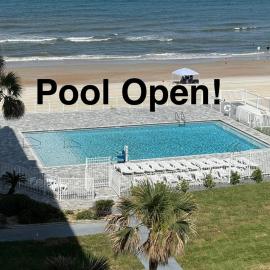 HEATED POOL OPEN! Beach Therapy at Castaways Resort, 4th floor balcony oasis