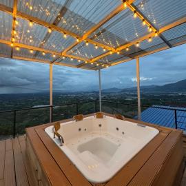 Lujosa habitación privada con jacuzzi