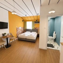 Modern Studio 11 private Kitchenette and Bathroom