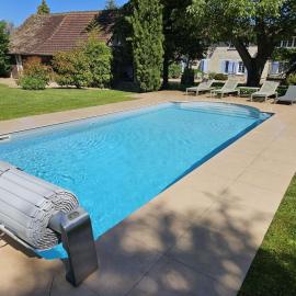 Grande longère normande avec piscine & sauna