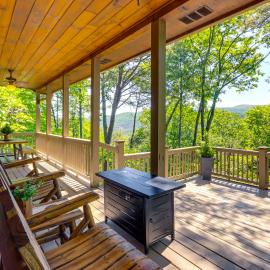 2 Queen Suites, Trail Access, Mtn View, Fire Table, hotel in Blue Ridge