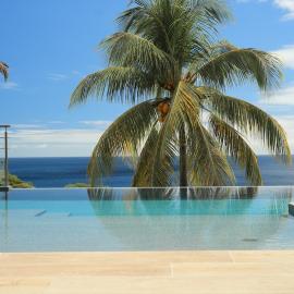 Villa MANA - prestige 5 étoiles - 3 chambres - piscine & jacuzzi - vue mer exceptionnelle