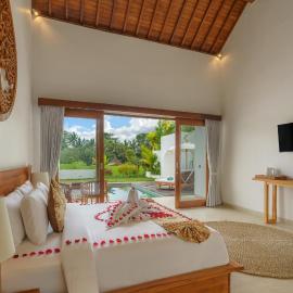 The Surana Villas Ubud with Rice Field View