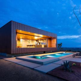 The Box by Fieldtrip - Architectural Villa w Pool Spa: Joshua Tree şehrinde bir otel