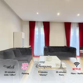 Villa Parc - Parking privé - Disneyland 7min - 8 P, hotel a Serris