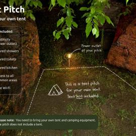 Camping Pitch with Electricity, hotel a Kutaisi