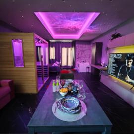 Suite Romantica con Jacuzzi e Sauna