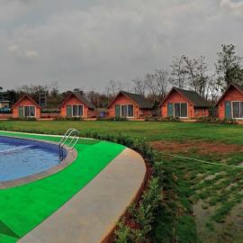 Viesnīca Karibu Karjat Resort pilsētā Kardžata