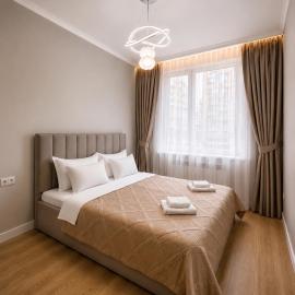 Уютные и стильные апартаменты в центре Алматы, hotel Almatiban