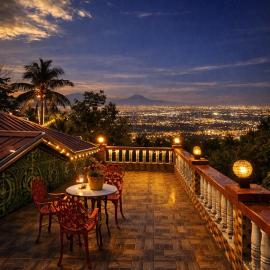 Belle's Peak Staycation-Private Overlooking Villa for 15 Guests in Batangas, מלון בבטנגאס סיטי
