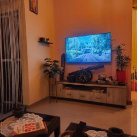 Cozy 1BHK Near Airoli & Rabale 50In Smart TV AC
