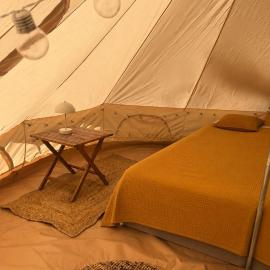 Glamping teltta Venekoski, hotel i Hankasalmi