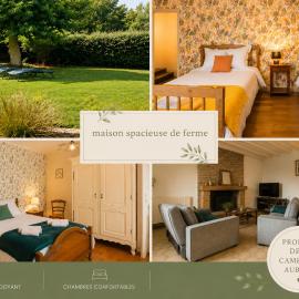 Millepertuis - Maison spacieuse de ferme - 5 pers – hotel w mieście Lantages