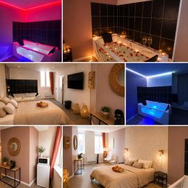 Suite Beige #4#- Vue & jacuzzi privé-self check-in