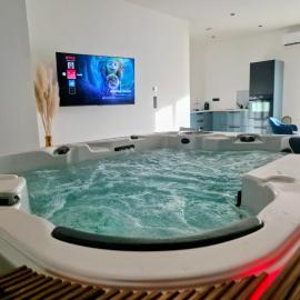 NEW SPA Au cœur des bulles Prestige & Détente 55m2, hotel in Haguenau