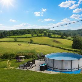 Grande maison avec vue Panoramique-Morvan, Lac de Pannecière à pied, hotel Montigny-en-Morvanban