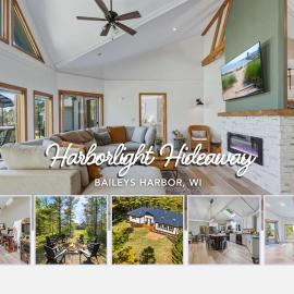 Harborlight Hideaway - Baileys Harbor, WI - Charming Family Retreat in Central Baileys Harbor, Hotel in Baileys Harbor