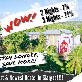 Rucksack Inn Siargao, viešbutis mieste Cheneral Luna