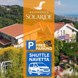 Salerno में, होटल RESIDENCE SOLARIDE apartments, FREE PRIVATE PARKING WITH VIDEOSURVELLIANCE and SHUTTLE SERVICE