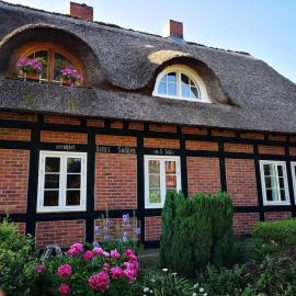 Romantische Doppelhaushälfte in Alt Rehse